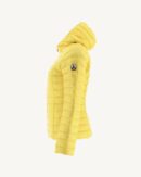 Doudoune légère à capuche Jaune clair Cloe