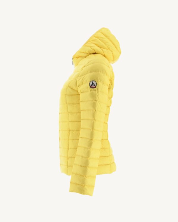 Doudoune légère à capuche Jaune clair Cloe – Image 2