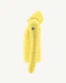 Doudoune légère à capuche Jaune clair Nico
