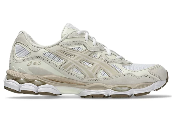 Asics Gel NYC Blanc/Gris Plume