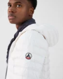 Doudoune légère à capuche Blanc Nico