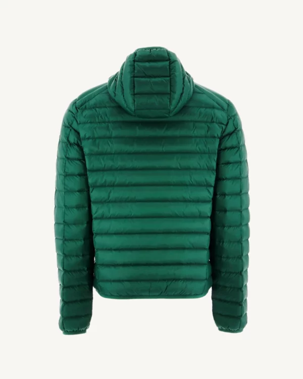 Doudoune légère à capuche Vert foncé Nico – Image 3