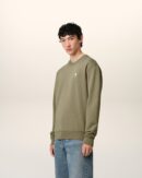 Sweatshirt Vert Ami de Coeur En Coton