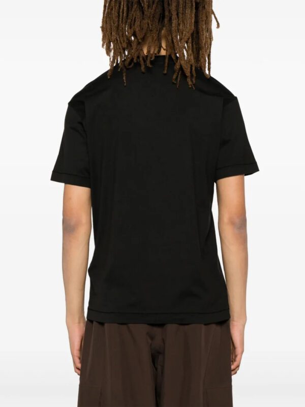 Compass-patch cotton T-shirt – Image 3