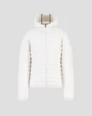 Doudoune légère à capuche Blanc Nico