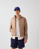 Doudoune légère Beige Mat