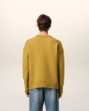 Pull Moutarde Ami de Coeur En Laine