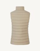 Doudoune sans manches stretch Beige Grenada