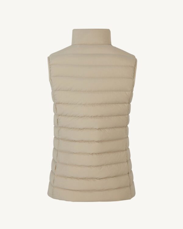 Doudoune sans manches stretch Beige Grenada – Image 6