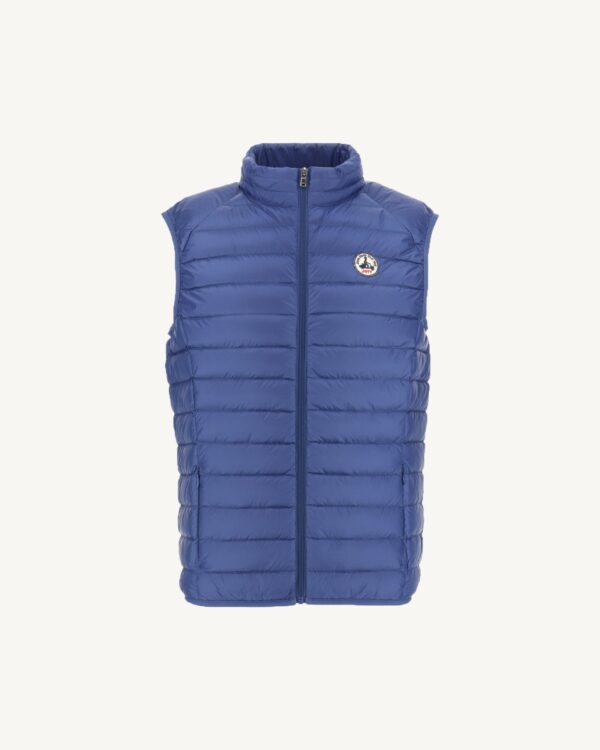 Doudoune sans manches Dark denim Tom