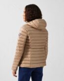 Doudoune légère à capuche Beige Cloe