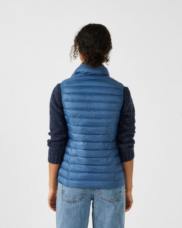 Doudoune légère sans manches Bleu jeans Seda – Image 4
