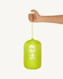 Doudoune légère à capuche Vert acide Nico