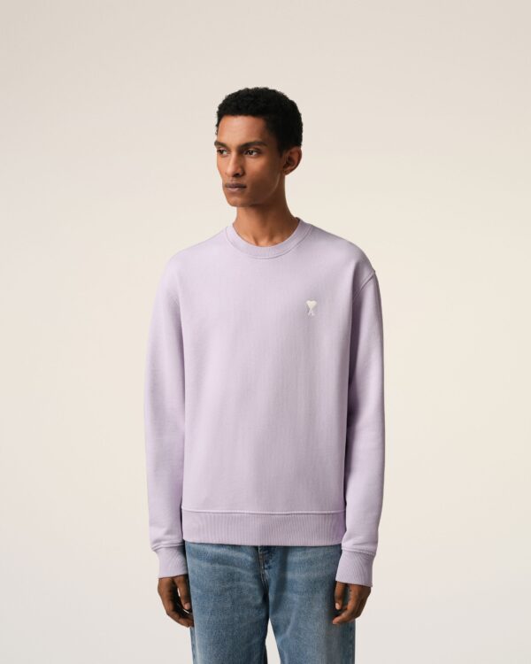 Sweatshirt Violet Ami de Coeur En Coton – Image 3