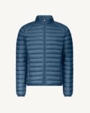 Doudoune légère Bleu jeans Mat