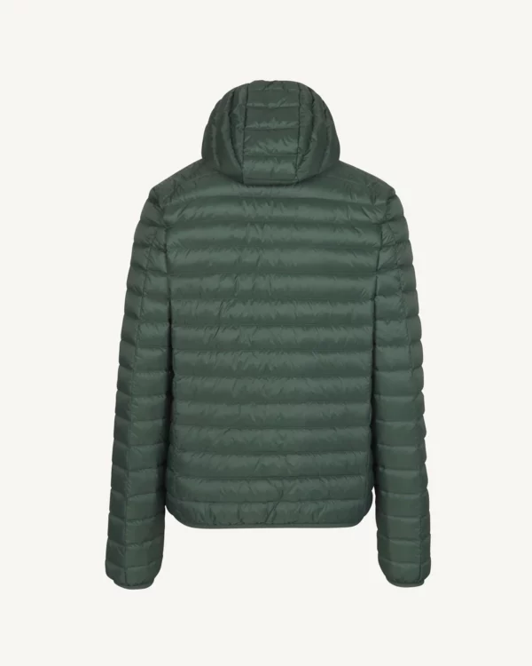 Doudoune légère à capuche Vert céladon Nico – Image 3