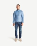 Doudoune légère Bleu délavé Mat