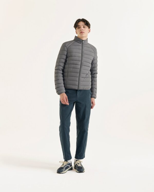 Doudoune légère stretch Anthracite Aragon – Image 7