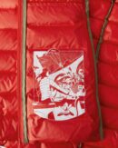 Doudoune légère à capuche Rouge vif Cloe