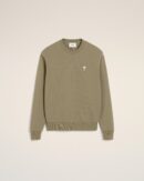 Sweatshirt Vert Ami de Coeur En Coton