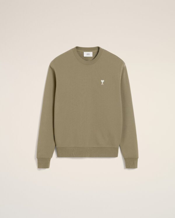 Sweatshirt Vert Ami de Coeur En Coton