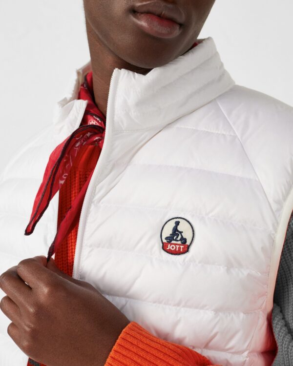 Doudoune sans manches Blanc Tom – Image 5