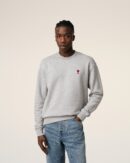Sweatshirt Gris Ami de Coeur En Coton