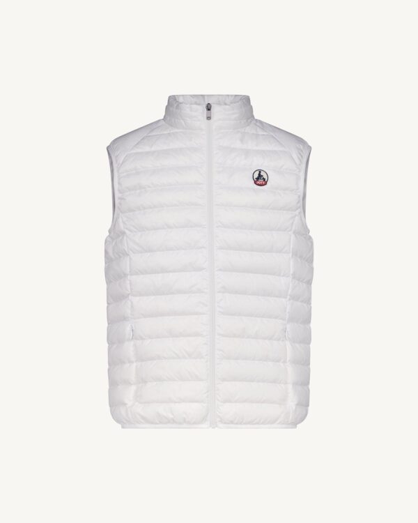 Doudoune sans manches Blanc Tom