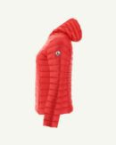 Doudoune légère à capuche Rouge vif Cloe