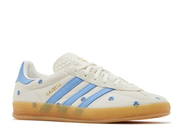 Adidas Gazelle Indoor Light Blue Floral – Image 2