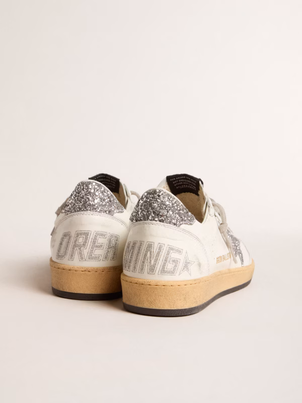 Ball Star Wishes pour femme en cuir nappa avec étoile et contrefort à paillettes – Image 5