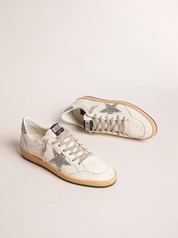 Ball Star Wishes pour femme en cuir nappa avec étoile et contrefort à paillettes – Image 3