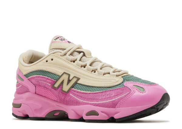 New Balance 1000 Tan Pink Green – Image 2