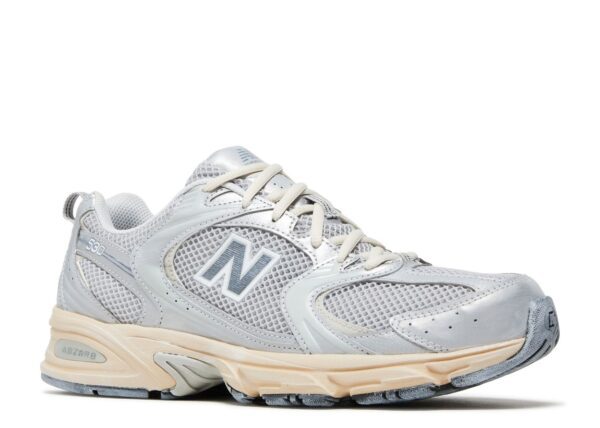 New Balance 530 Vintage Silver Metallic Moonbeam – Image 2