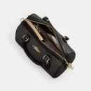 Sac Satchel Rowan en toile signature