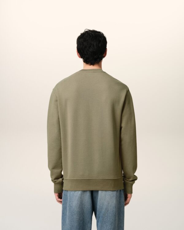 Sweatshirt Vert Ami de Coeur En Coton – Image 4