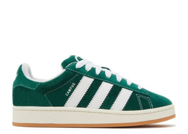 Adidas Campus 00s Dark Green Cloud White – Image 3