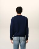 Sweatshirt Bleu Marine Ami de Coeur En Coton