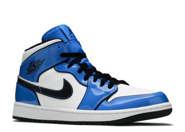 Air Jordan 1 Mid Signal Blue – Image 2