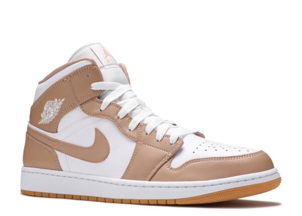 Air Jordan 1 Mid Tan Gum – Image 2