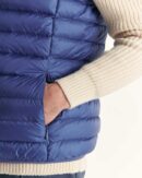 Doudoune sans manches Dark denim Tom