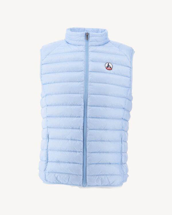 Doudoune sans manches Bleu clair Tom