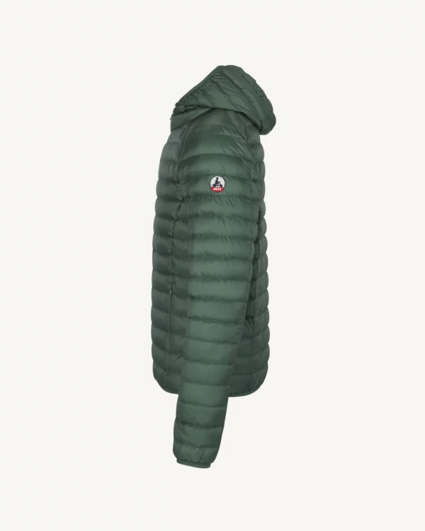 Doudoune légère à capuche Vert céladon Nico – Image 2