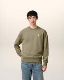 Sweatshirt Vert Ami de Coeur En Coton