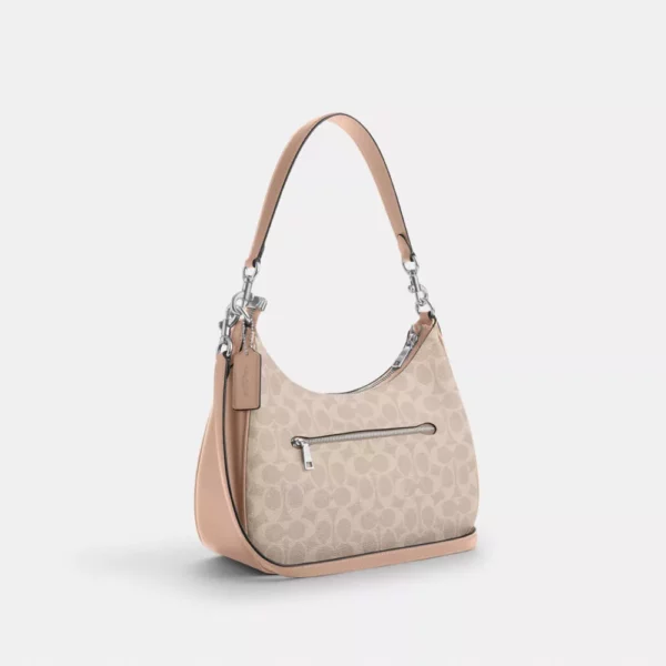 Sac hobo Teri en toile exclusive – Image 2
