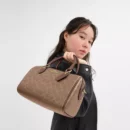 Sac Satchel Rowan en toile signature