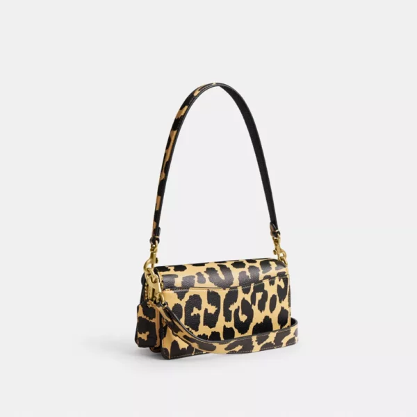 Sac épaule Tabby 20 avec imprimé léopard – Image 2