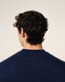 Sweatshirt Bleu Marine Ami de Coeur En Coton