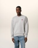 Sweatshirt Gris Ami de Coeur En Coton