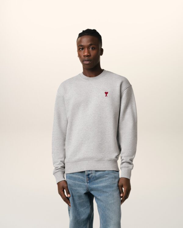 Sweatshirt Gris Ami de Coeur En Coton – Image 2